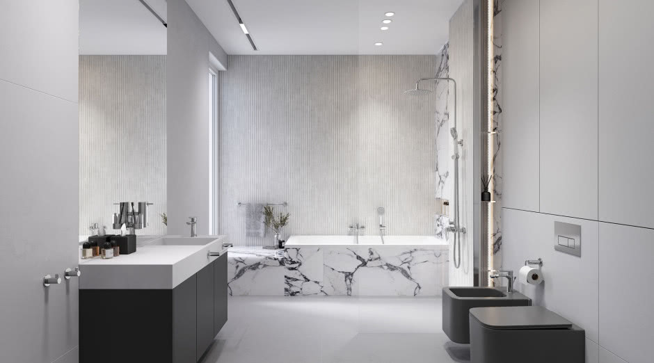 Koło czy owal - jak dobrać baterię do łazienki, by wszystko do siebie pasowało